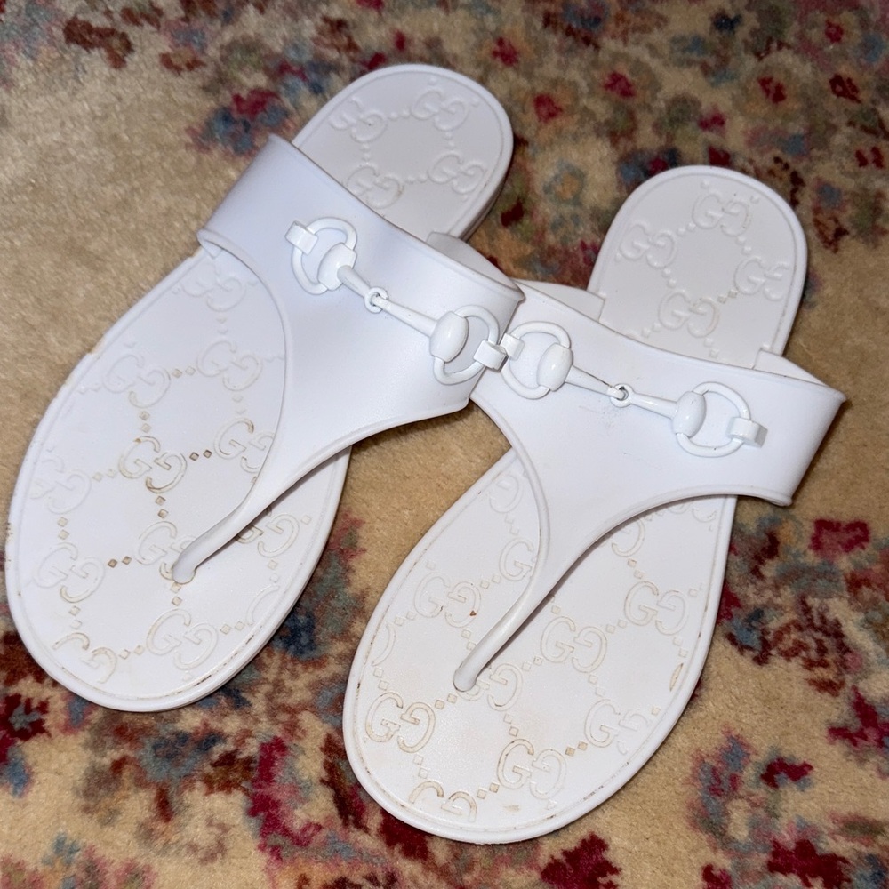 Gucci White Women's Sandals